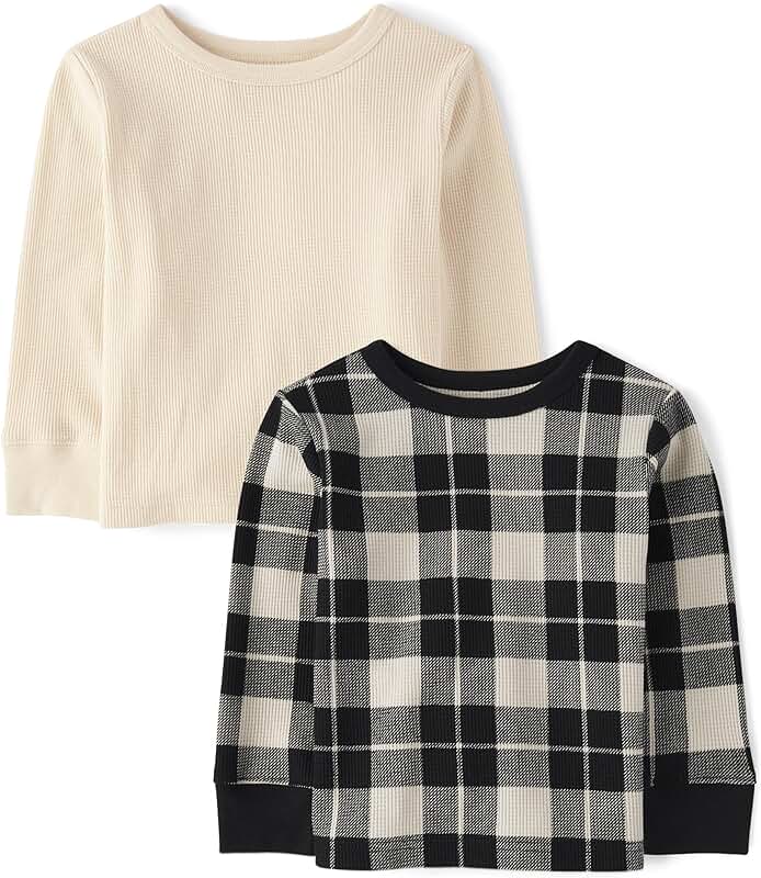 Baby Boys' Long Sleeve Thermal Shirts Pack
