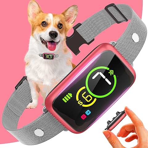 Automatic Bark Collar for Dogs with Beep and Vibration