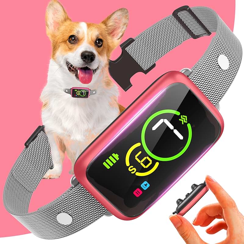 Automatic Bark Collar for Dogs with Beep and Vibration