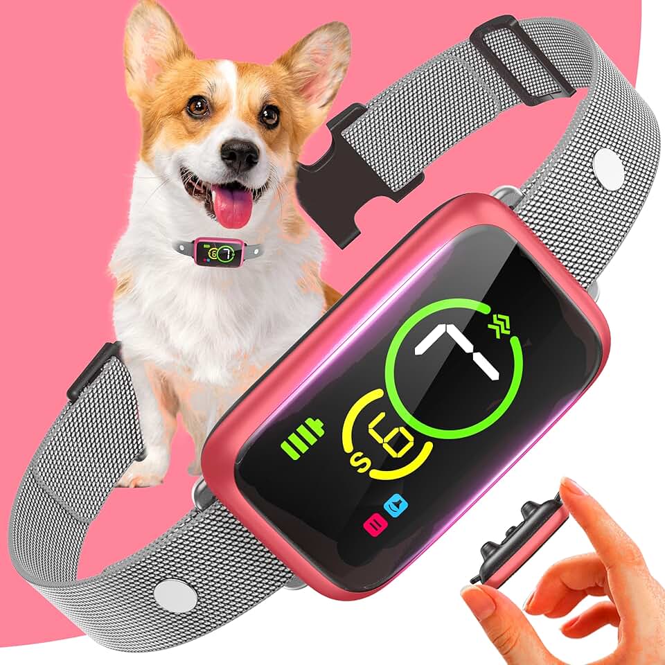 Automatic Bark Collar for Dogs with Beep and Vibration