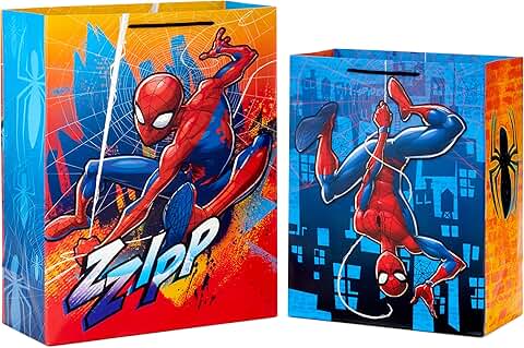 Spider-Man Gift Bags for Birthdays and Holidays
