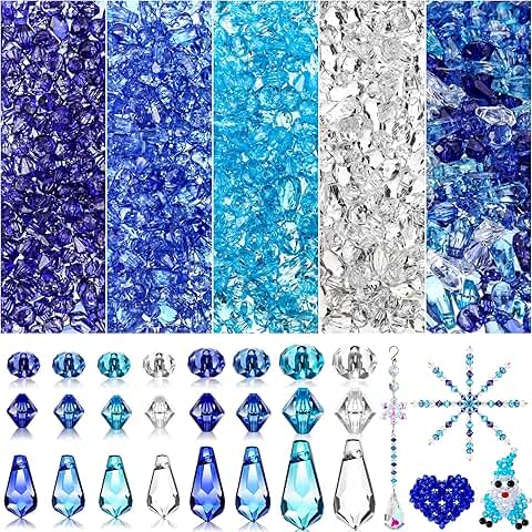 Christmas Beads Bulk for Jewelry and Crafts