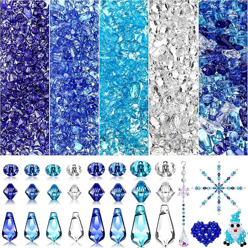 Christmas Beads Bulk for Jewelry and Crafts