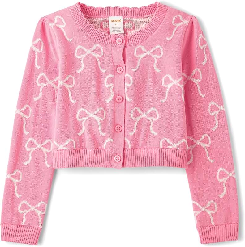 Baby Girl and Toddler Long Sleeve Cardigan