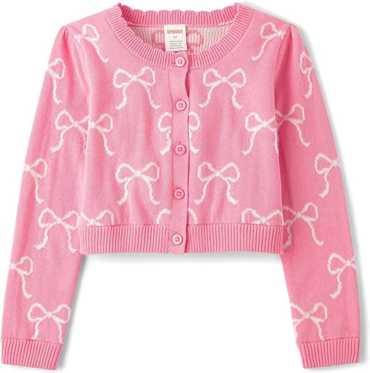 Baby Girl and Toddler Long Sleeve Cardigan