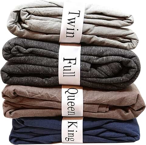 Full Bed Sheet Organizer with Label Bands (2 Pack)