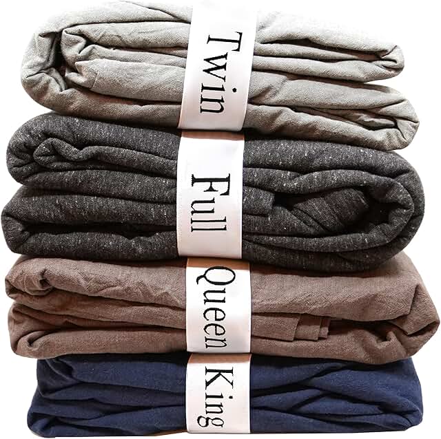 Full Bed Sheet Organizer with Label Bands (2 Pack)