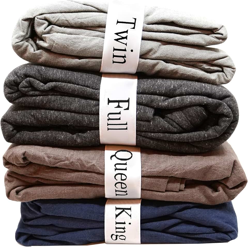 Full Bed Sheet Organizer with Label Bands (2 Pack)