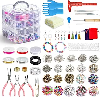 Jewelry Making Kit with 1960 Pieces for Adults