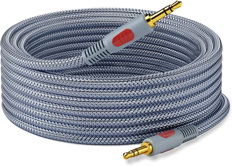 200 ft 3.5mm stereo audio extension cable