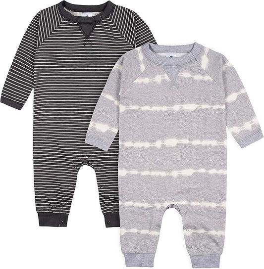 Baby Boys Long Leg Romper and T-Shirt Set