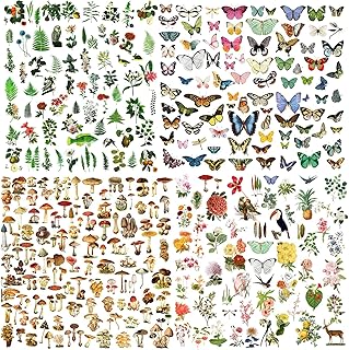 Vintage Junk Journal Items with Translucent Paper Stickers