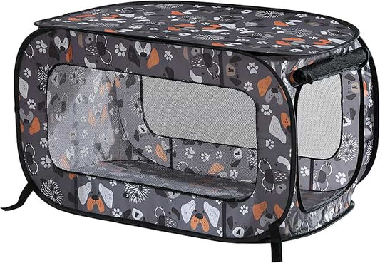 Portable Collapsible Cat and Dog Crate for Travel