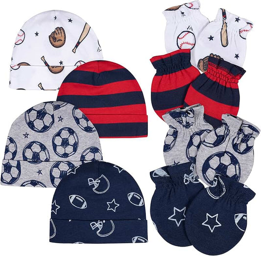 Baby Boys' Hat and Glove Sets