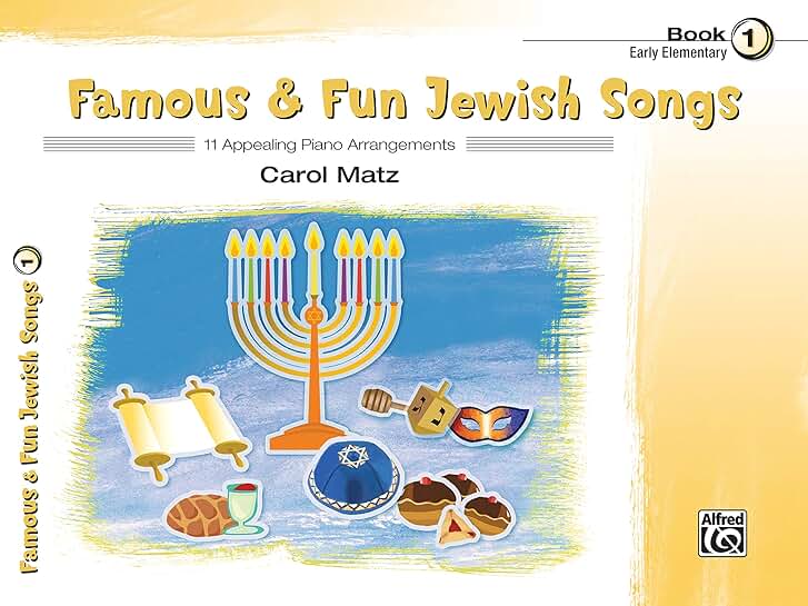 Jewish Songs Book 1: 11 Piano Arrangements