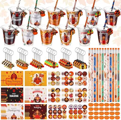 144 Fall Themed Party Favor Set for Students