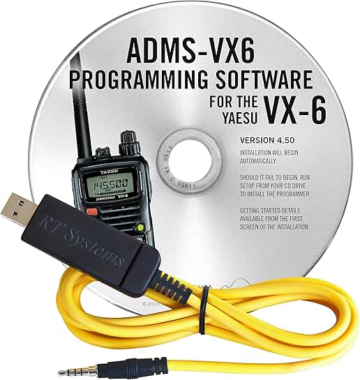 USB cable and software for VX-6R radio