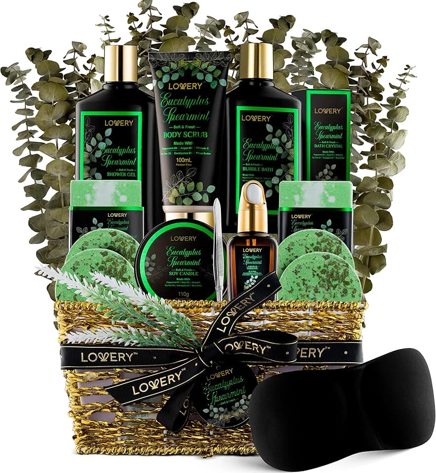 Eucalyptus and Spearmint Bath Gift Set