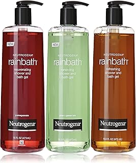 Set of 3 shower gels with various scents