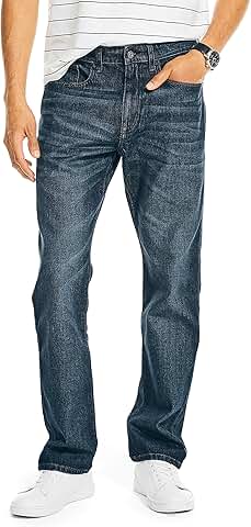 Men's Straight Light Cross Hatch Jeans