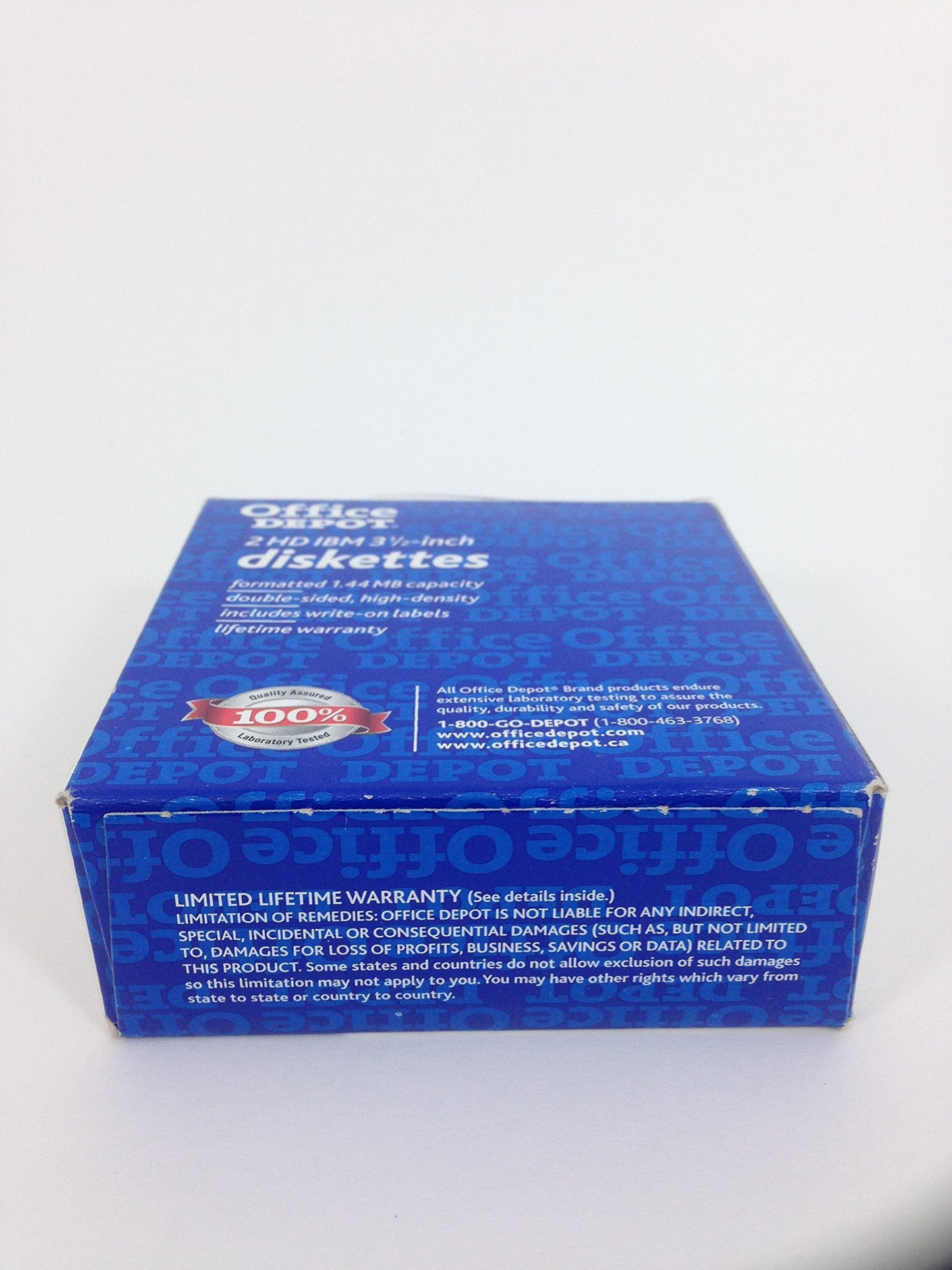 2 HD IBM 3 1/2-inch Diskettes (Box of 10)
