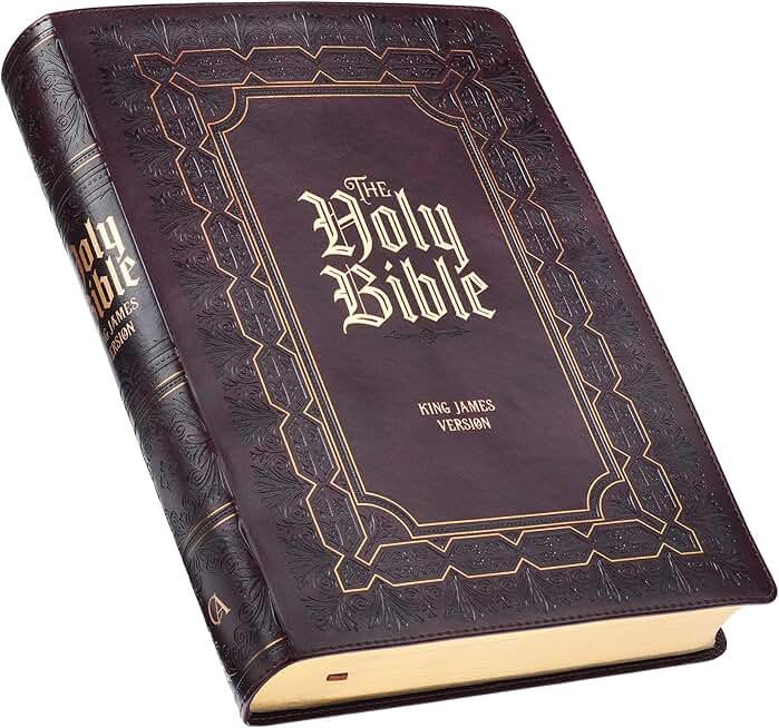 Super Giant Print Red Letter Bible with Ribbon Marker