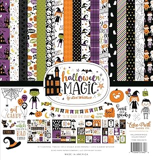 Halloween Magic Collection Kit, 12x12-inch paper