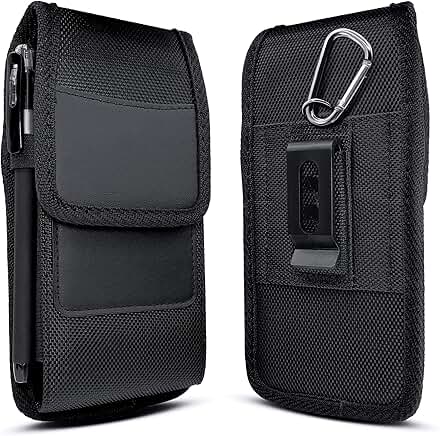 Cell Phone Holster Case with Card Slot and Belt Clip