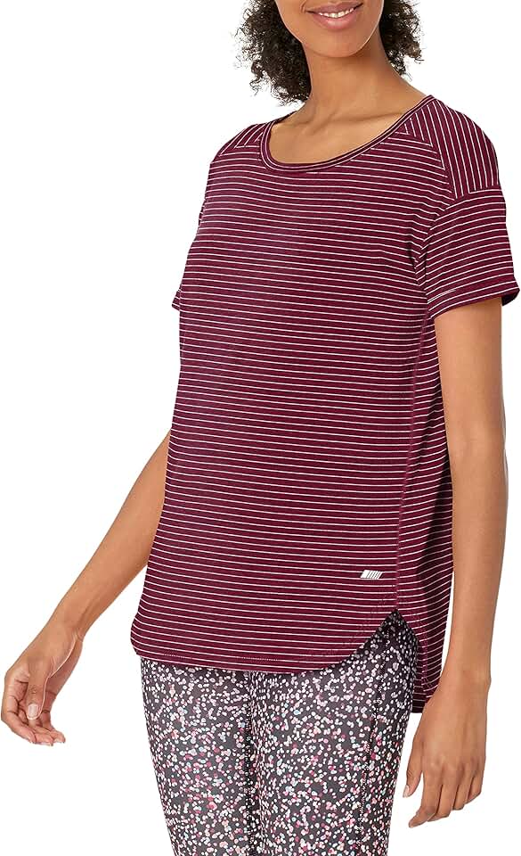 Women's Relaxed-Fit Lightweight Crewneck T-Shirt in Plus Size