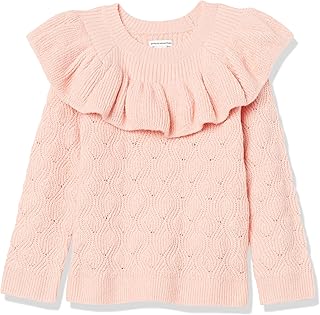 Soft Touch Ruffle Sweater for Girls and Toddlers