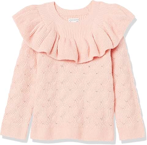Soft Touch Ruffle Sweater for Girls and Toddlers