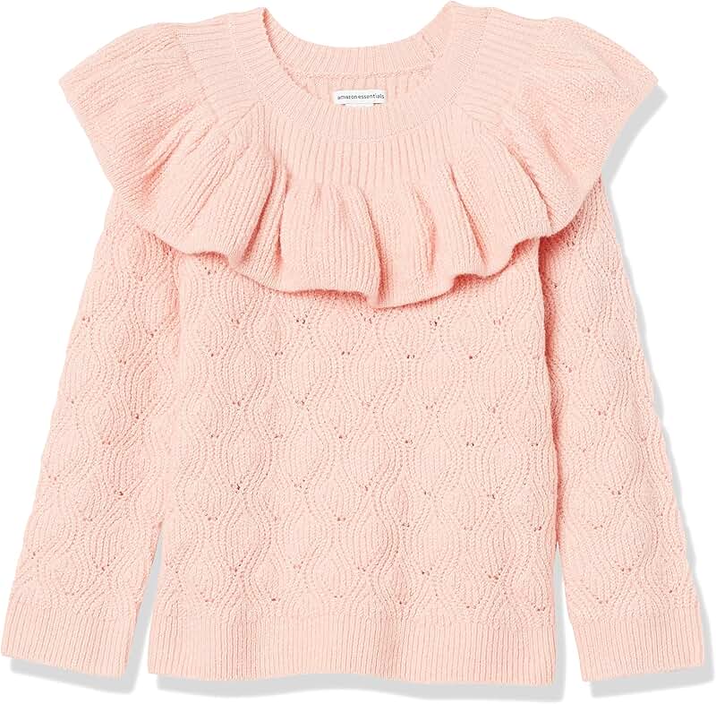Soft Touch Ruffle Sweater for Girls and Toddlers