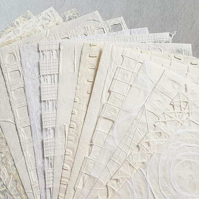 Texture Treasure Mulberry Paper Pack for Crafts