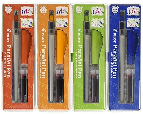 Parallel Calligraphy Pen Set with Ink Cartridges
