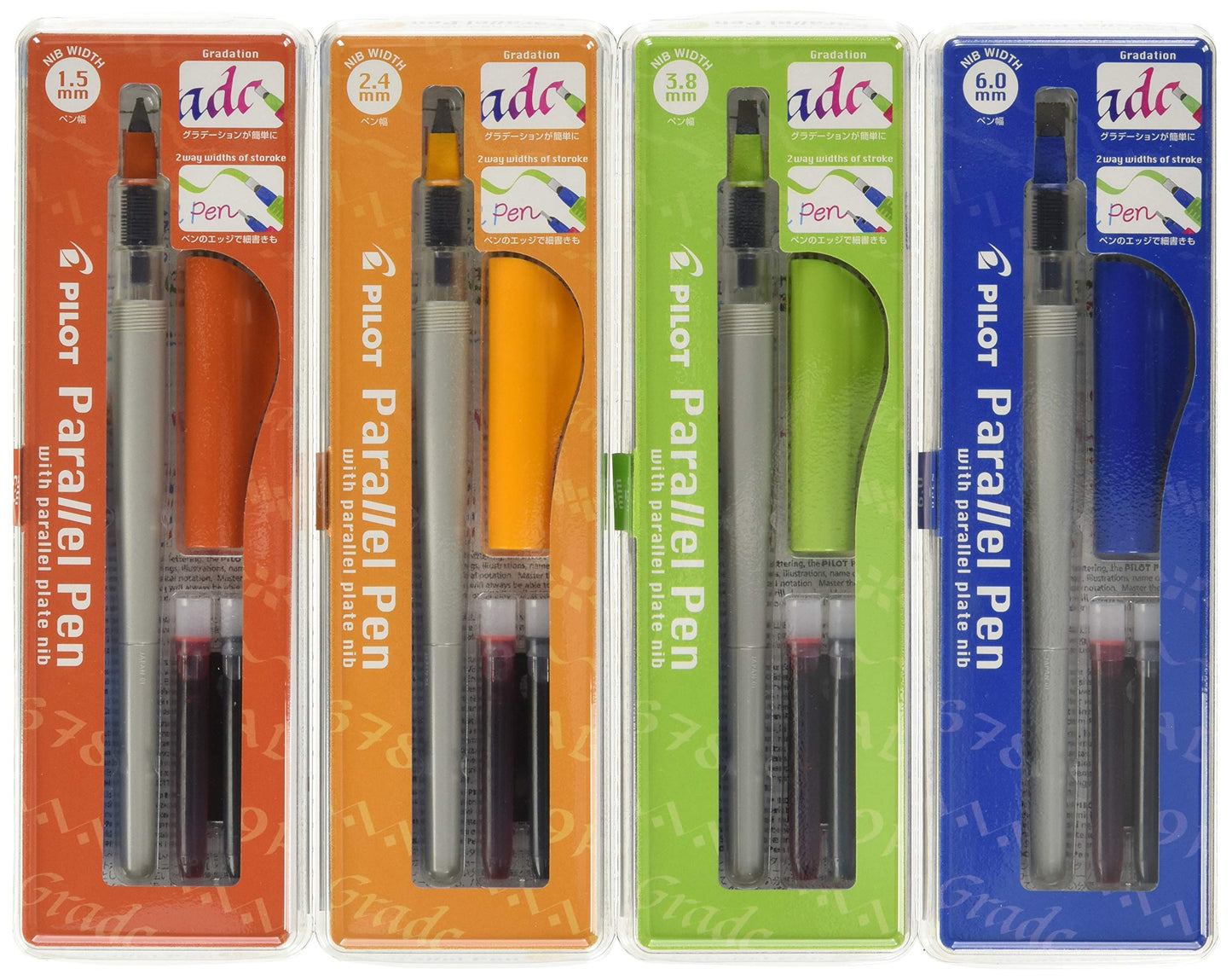 Parallel Calligraphy Pen Set with Ink Cartridges
