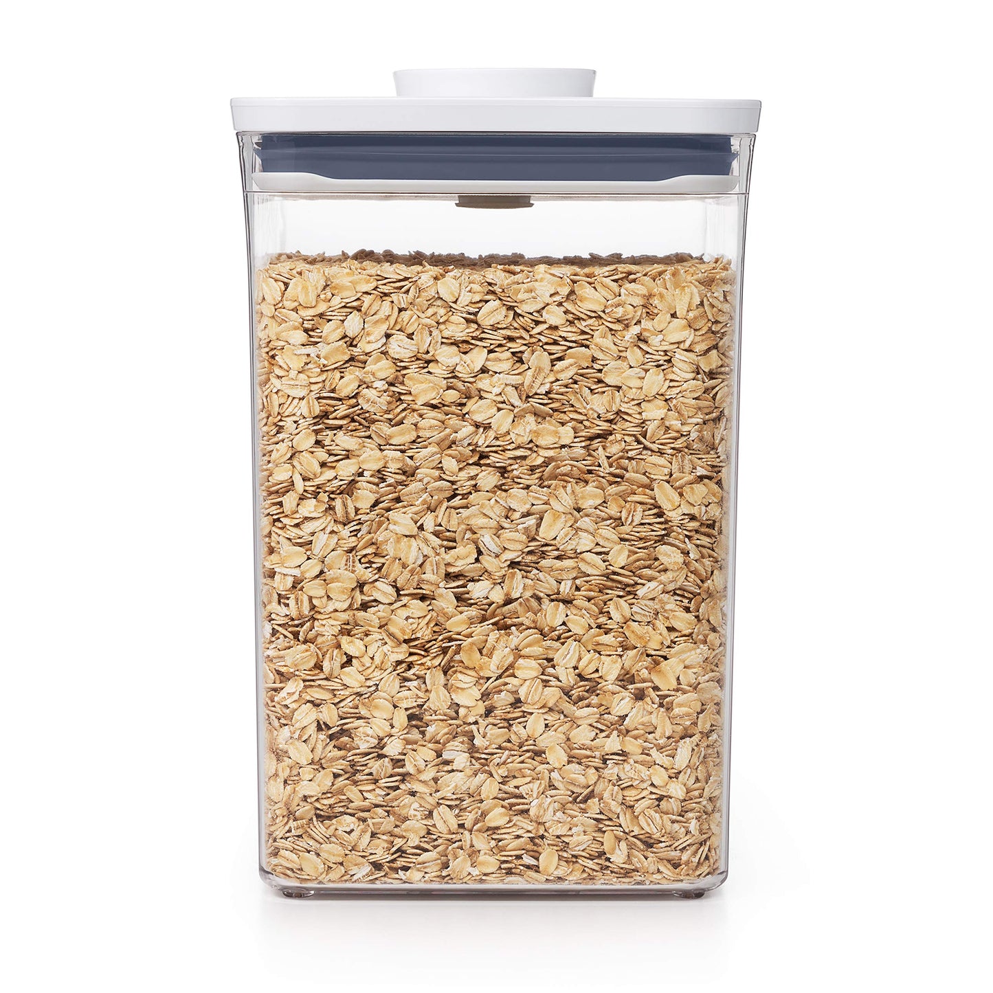 Good Grips POP Container  Airtight 4.4 Qt for Flour and More Food Storage, Square, Clear