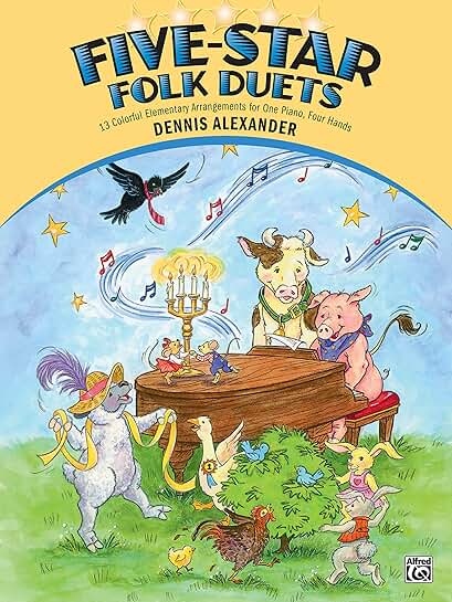 Five-Star Folk Duets for One Piano, Four Hands