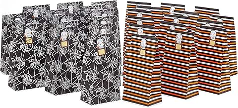 Halloween Boo Bags with Stickers for Kids and More