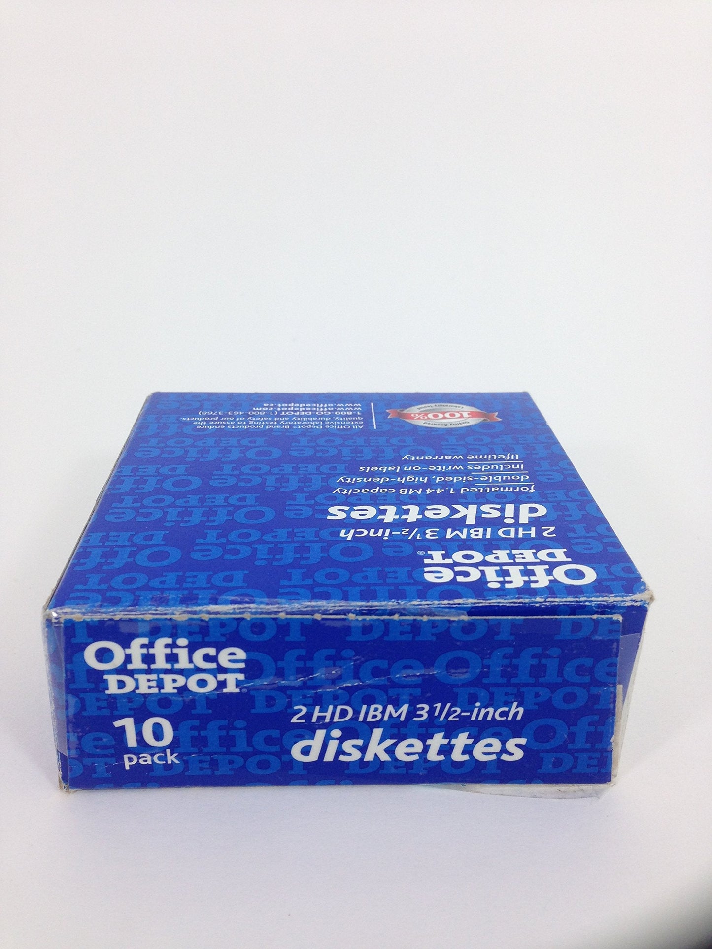 2 HD IBM 3 1/2-inch Diskettes (Box of 10)