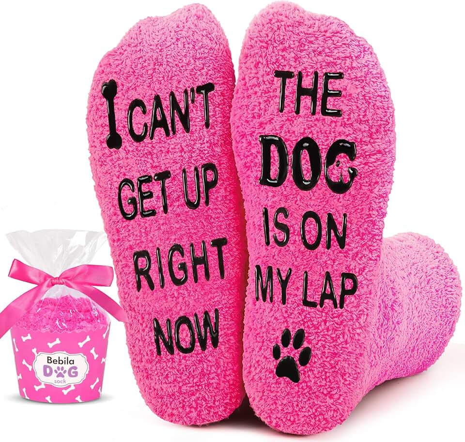 Funny Socks Gift for Dog Lovers