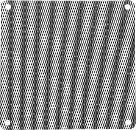 20-Pack Dust Filter Covers for Computer Fans