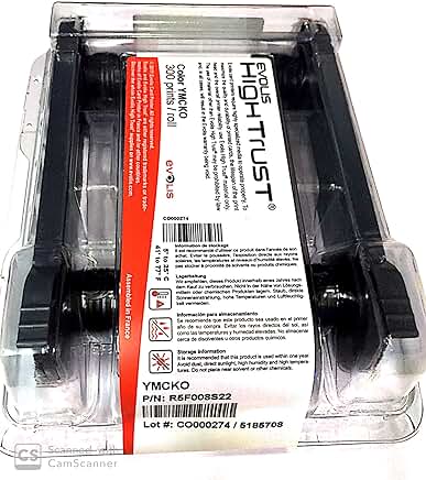 YMCKO Color Ribbon for Primacy, 300 Prints