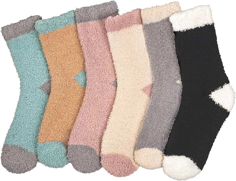 Warm and Cozy Fuzzy Socks for Women
