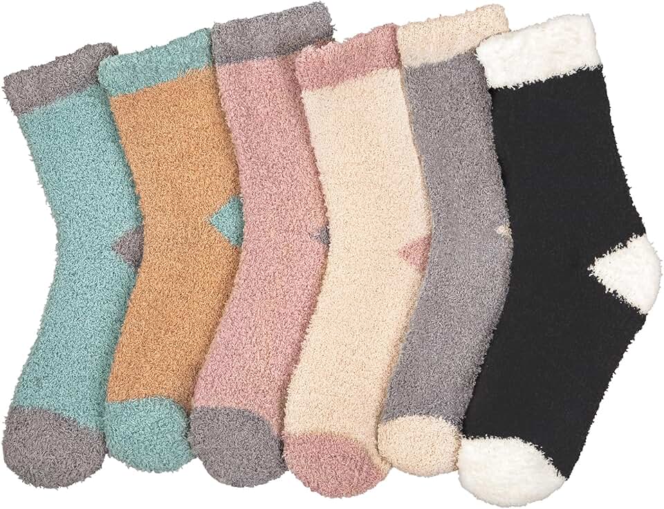 Warm and Cozy Fuzzy Socks for Women