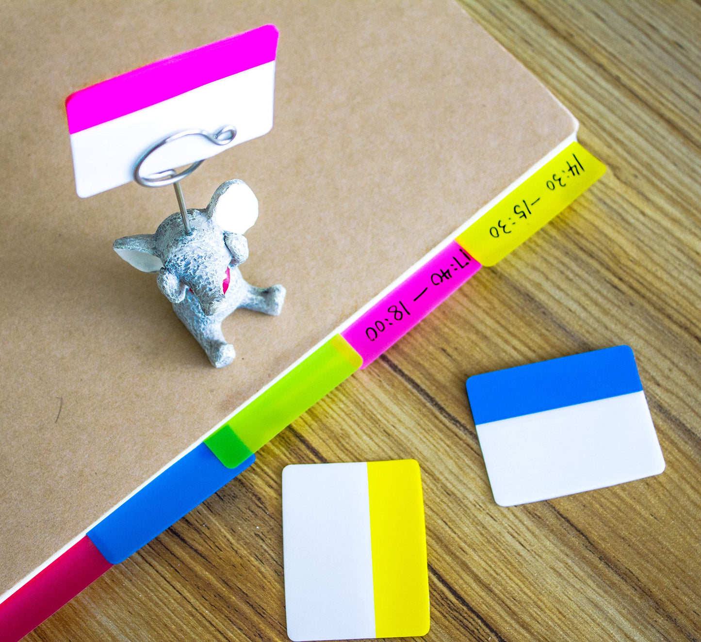 500 Repositionable 2-Inch Writable Color File Tabs