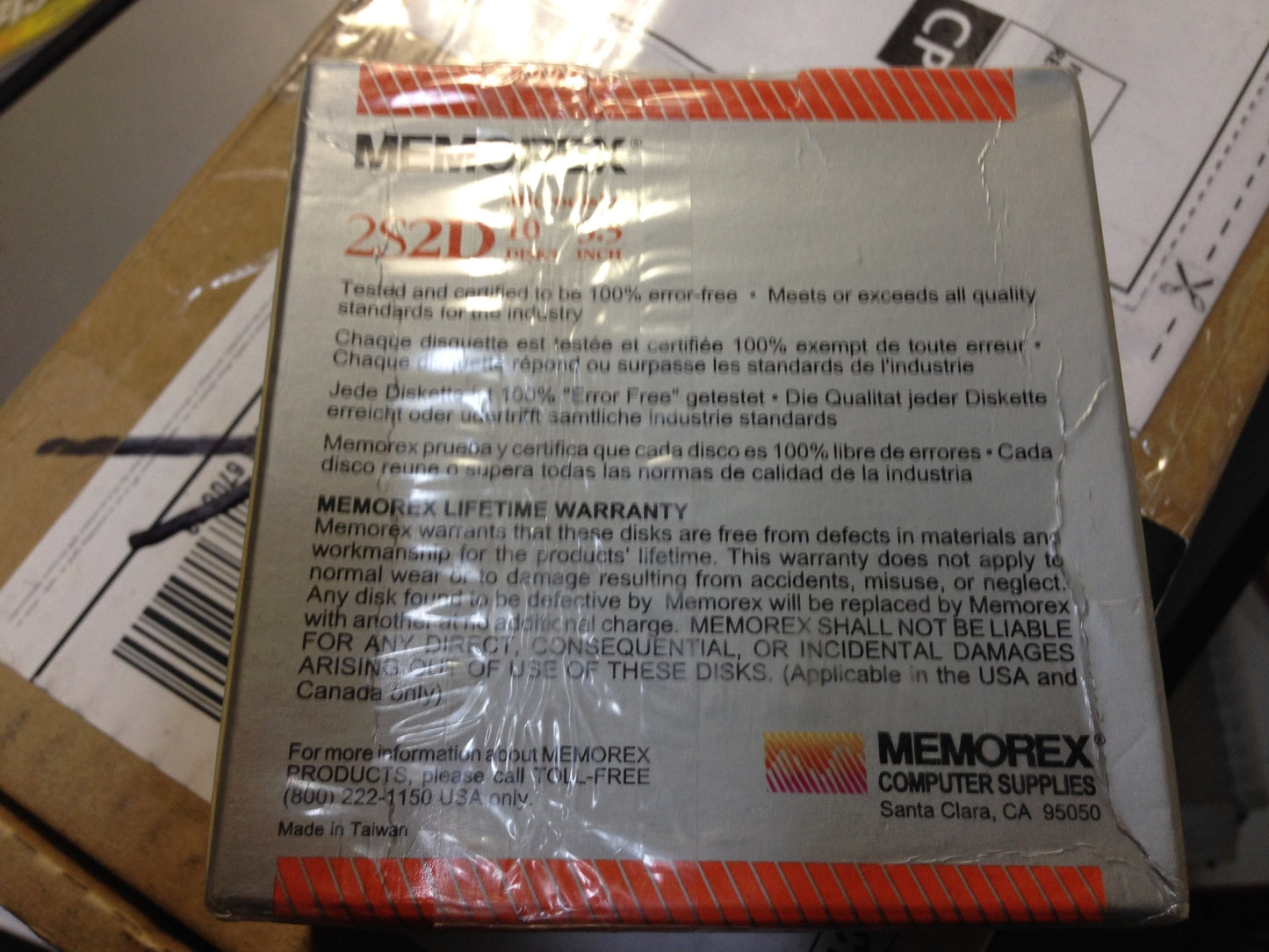 10 Floppy Disks 3.5" Double Density 2S2D from the manufacterer - PC Formatted Diskettes Disc Microdisks 3 1/2"