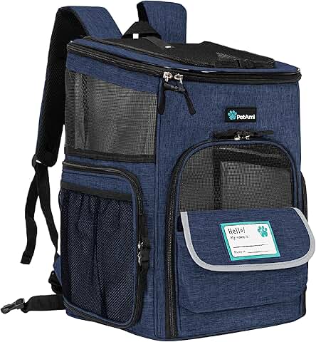 Dog and Cat Backpack Carrier for Travel and Hiking