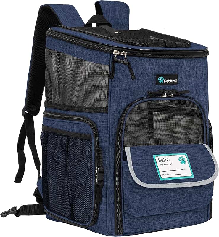 Dog and Cat Backpack Carrier for Travel and Hiking