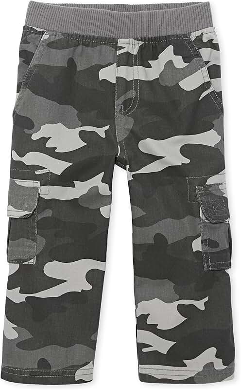 Baby Boys' Easy Pull Cargo Pants