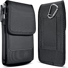 Cell Phone Belt Holster Case with Card Slot for iPhone and Galaxy